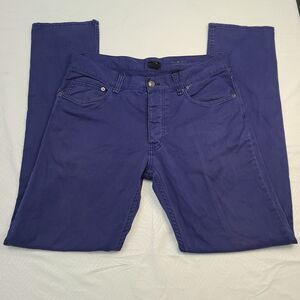 H&M men's slim fit jeans in blue cotton denim.